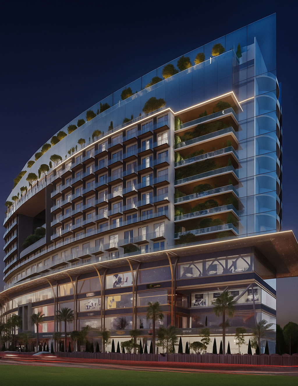 Ekana Business Centre - Commercial Property to invest in Lucknow's Famous Place Ekana Sportz City. - Mozart Realty Lko.