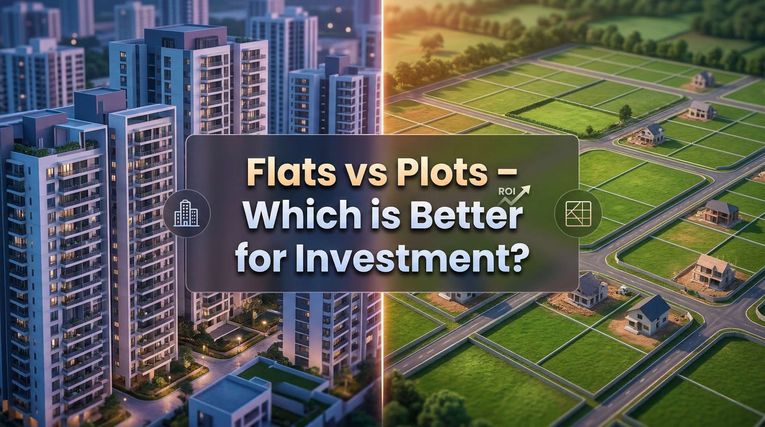 Flats vs Plots – Which is Better for Investment?