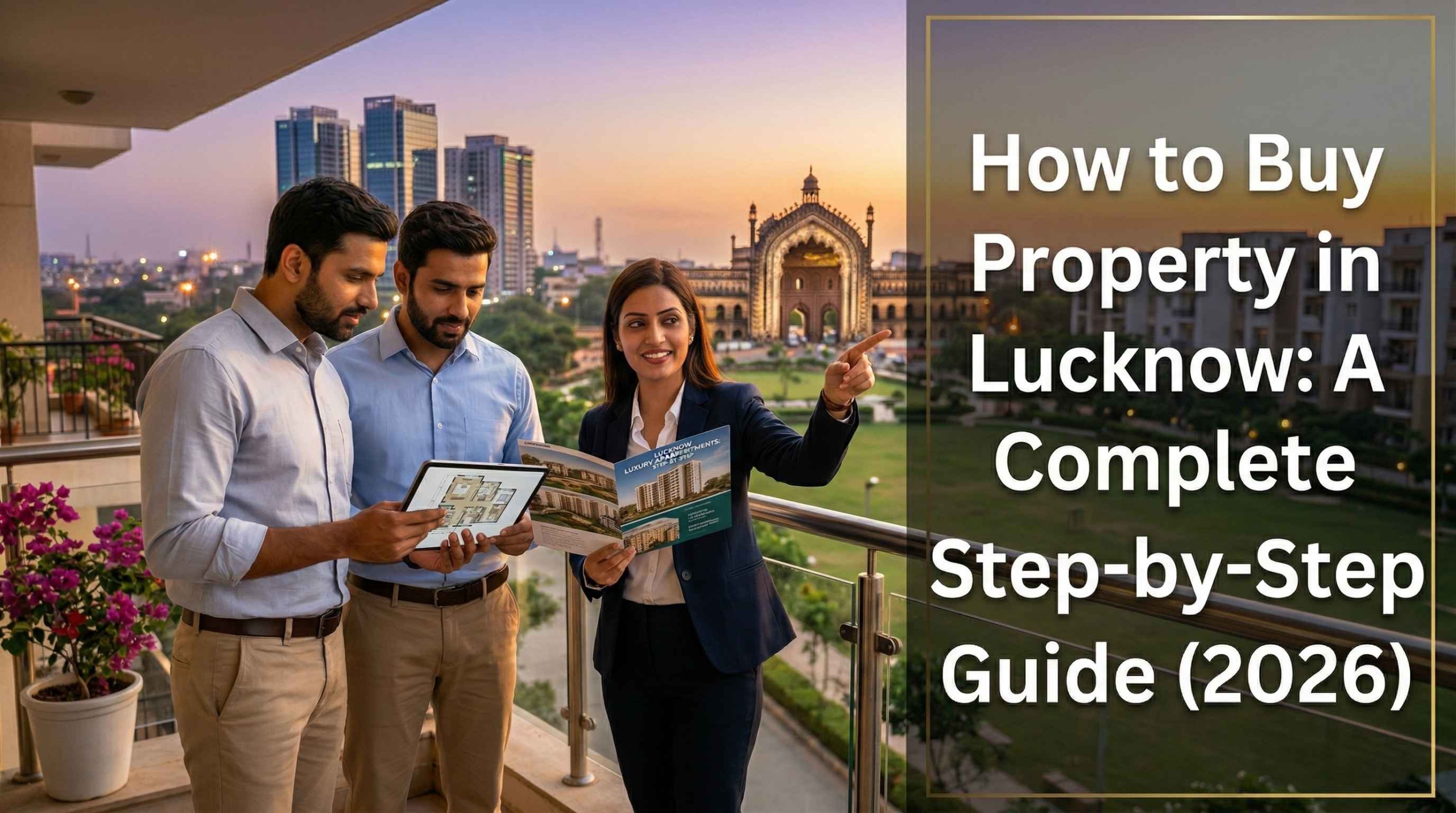 How to Buy Property in Lucknow: A Complete Step-by-Step Guide (2026)