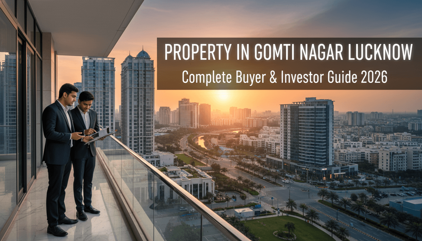 Property in Gomti Nagar Lucknow: Complete Guide 2026