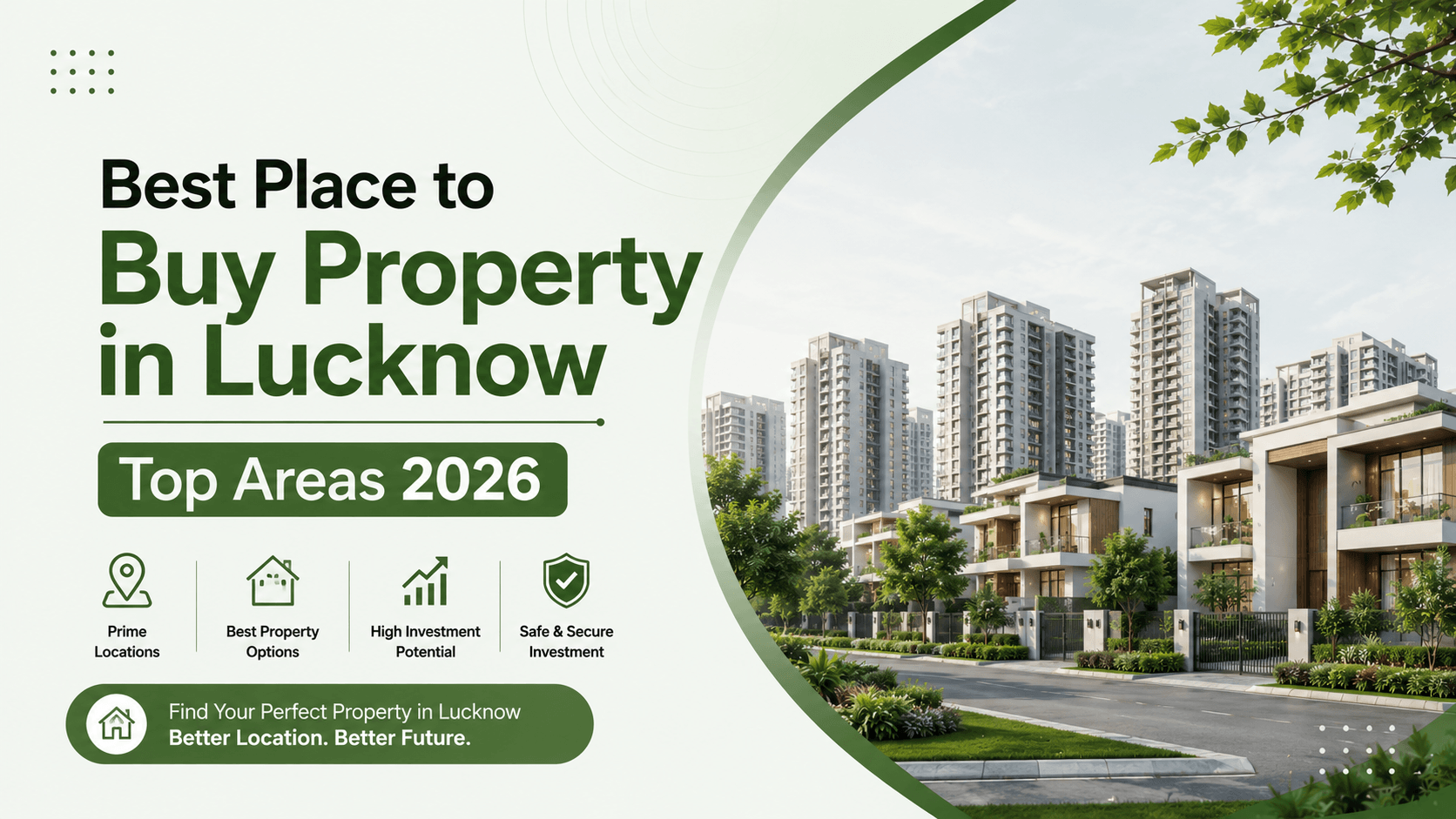 Best Place to Buy Property in Lucknow | Mozart Realty