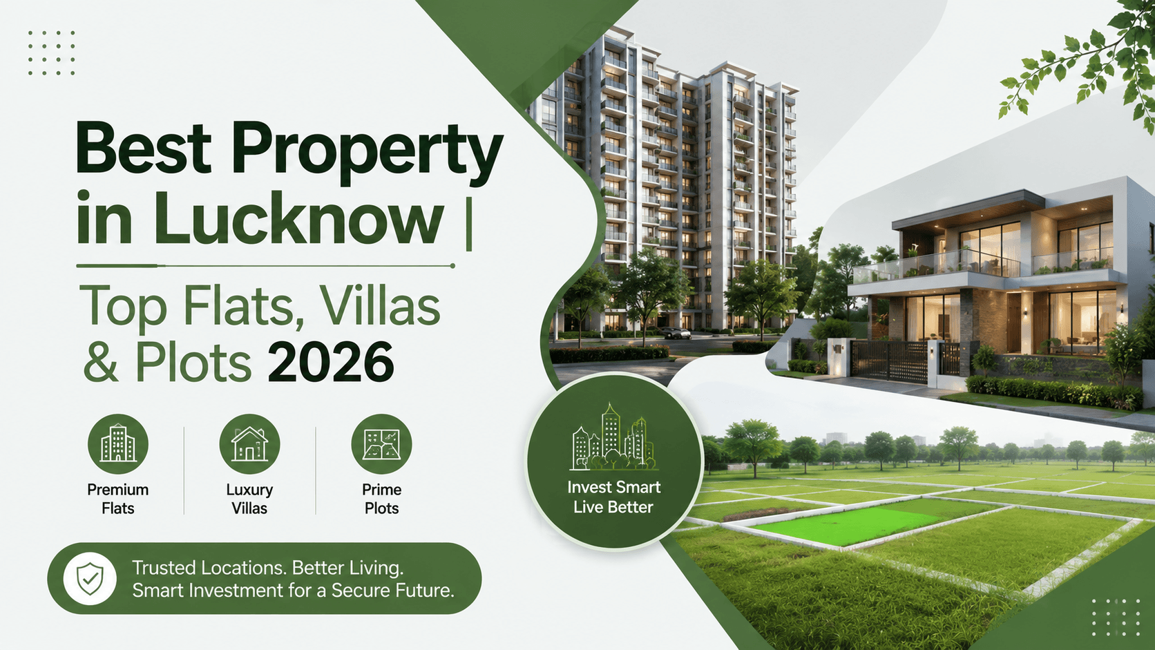 Best Property in Lucknow Top Flats, Villas & Plots 2026