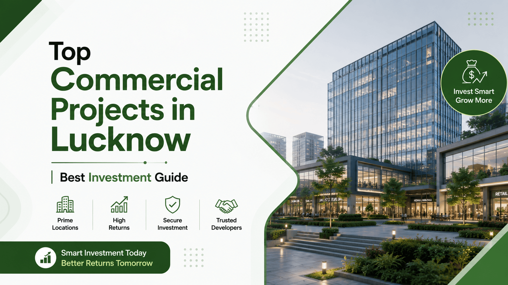 Top Commercial Projects in Lucknow – Best Commercial Property Investment Opportunities in 2026
