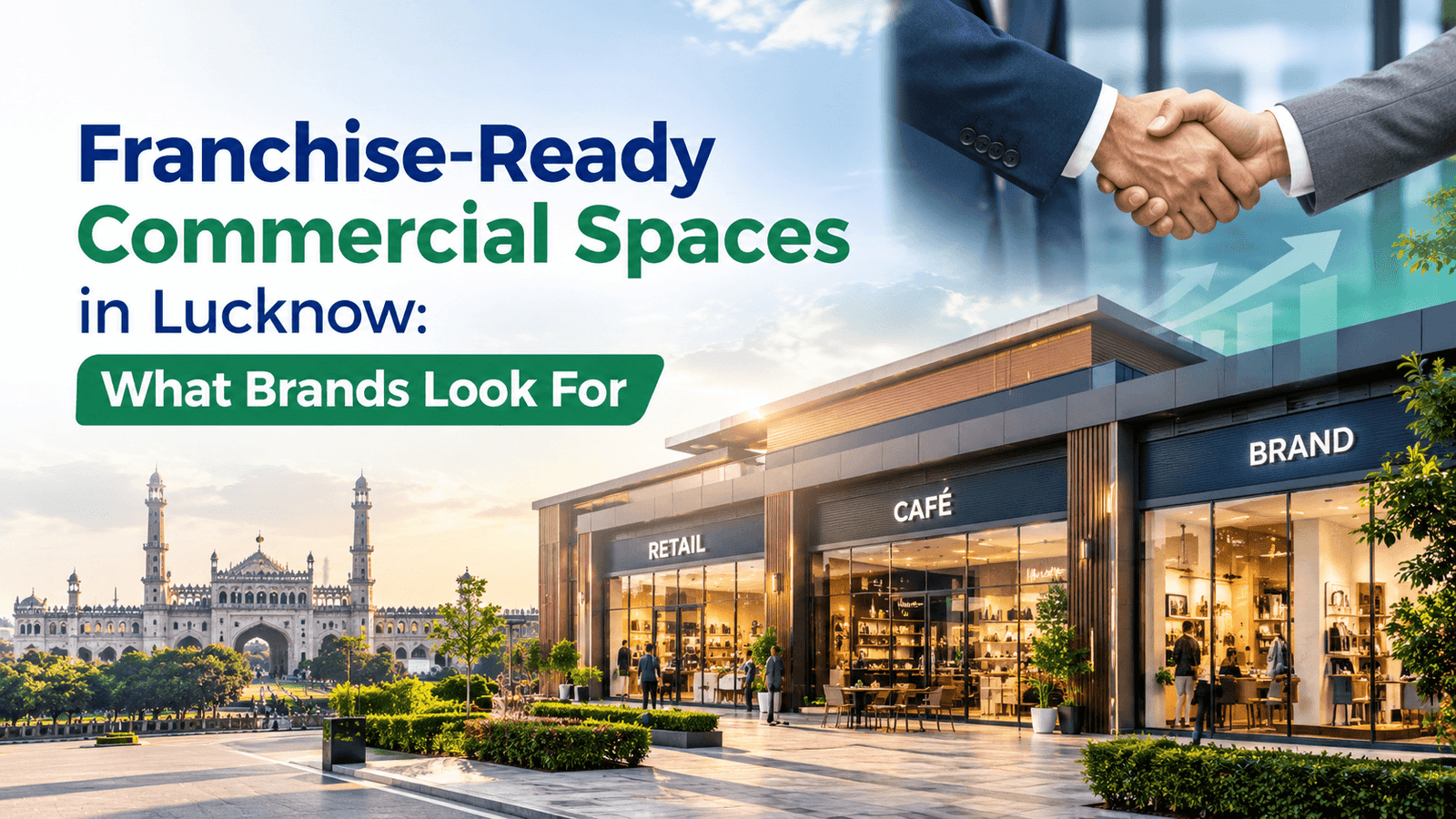 Franchise-Ready Commercial Spaces in Lucknow: What Brands Look For