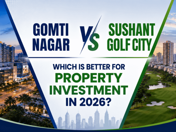 Gomti Nagar vs Sushant Golf City: Which Is Better for Property Investment in 2026?