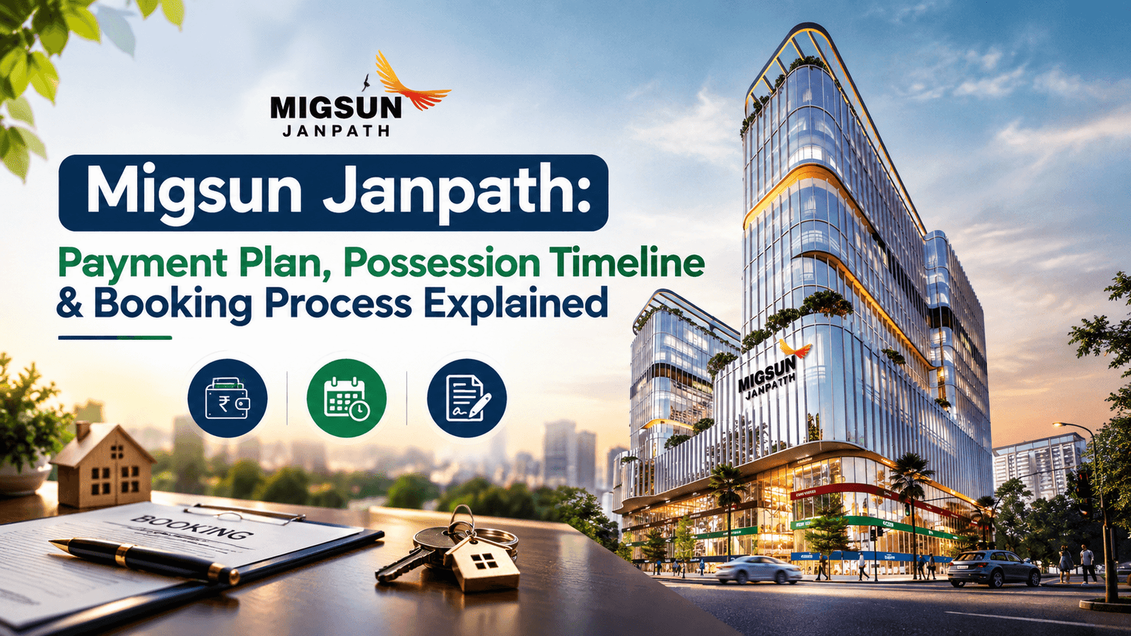 Migsun Janpath: Payment Plan, Possession Timeline & Booking Process Explained