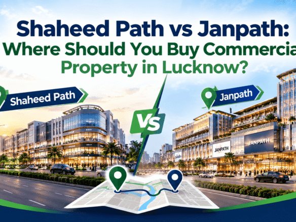 Shaheed Path vs Janpath Where Should You Buy Commercial Property in Lucknow