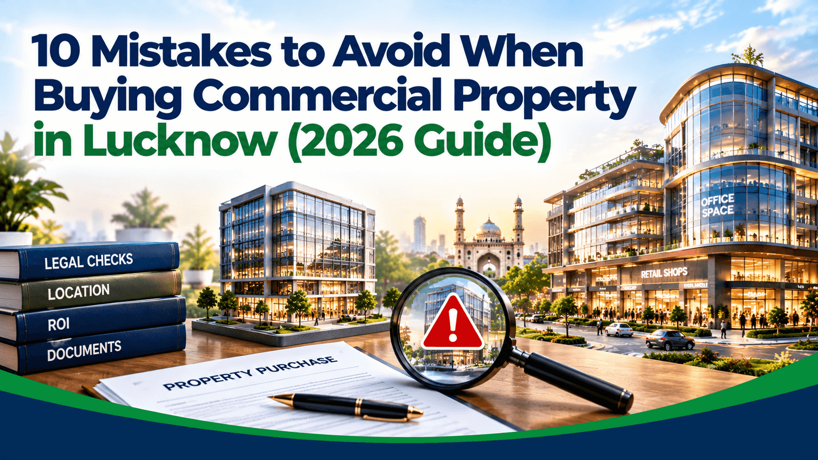 10 Mistakes to Avoid When Buying Commercial Property in Lucknow