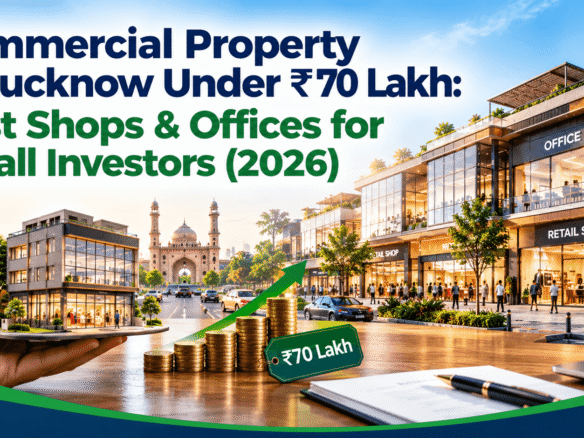 Commercial Property in Lucknow Under ₹70 Lakh: Best Shops & Offices for Small Investors (2026)