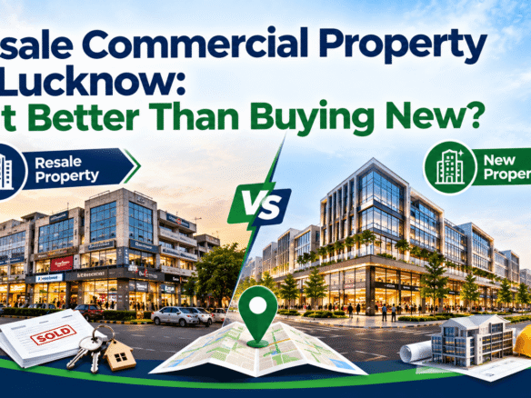 Resale Commercial Property in Lucknow Is It Better Than Buying New